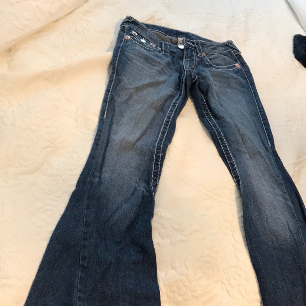 True Religion Retro Bell Bottom Jeans